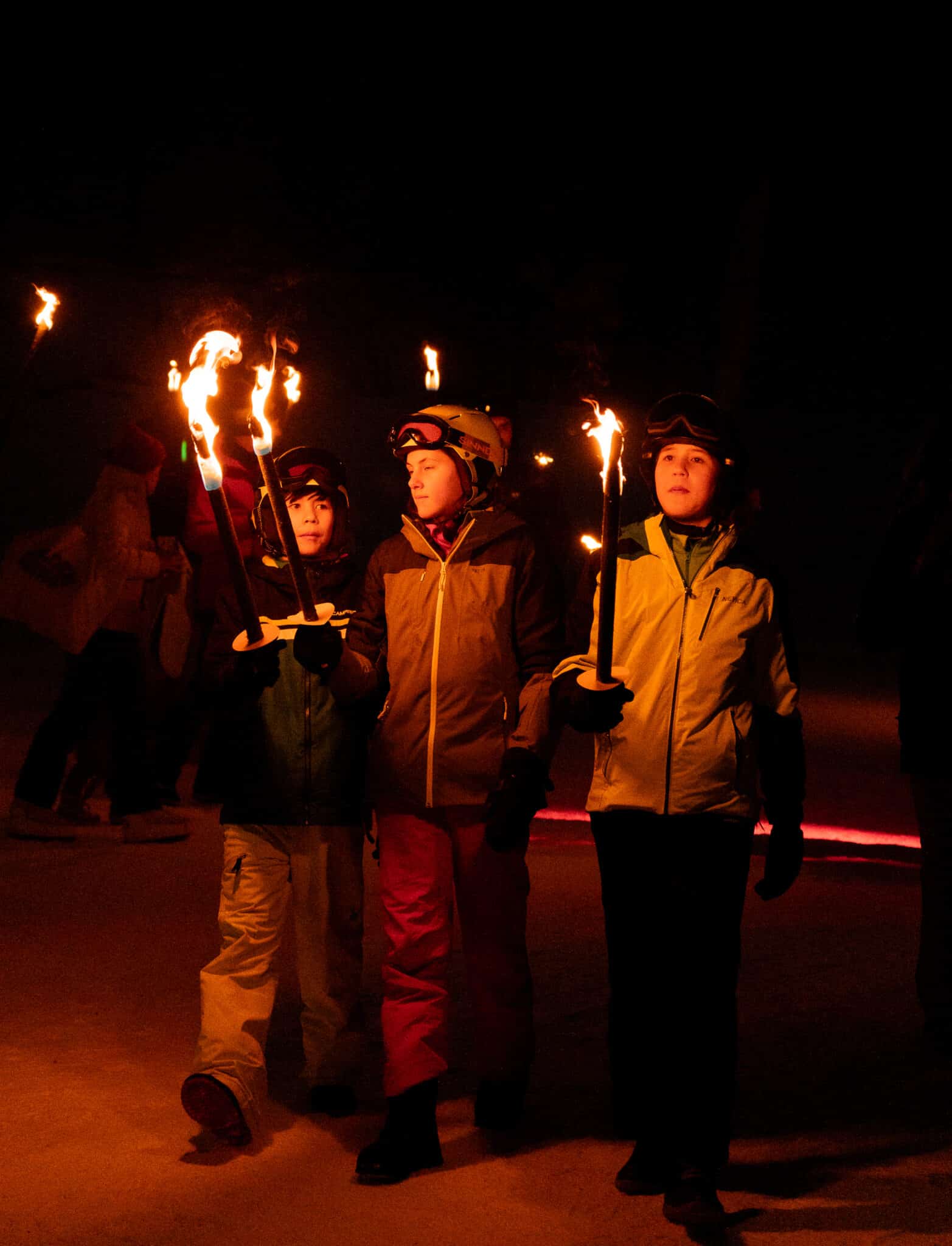 fakkeltocht kerstvakantie