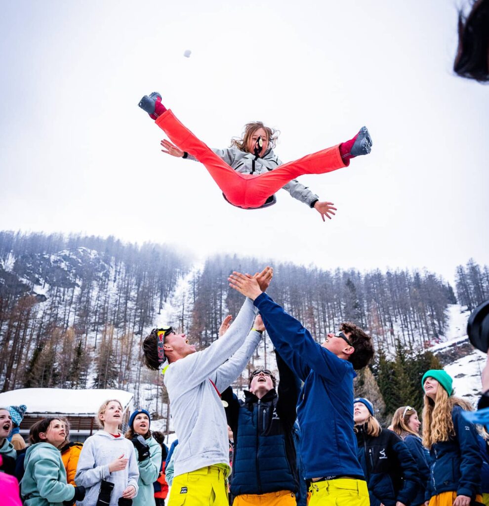 après-ski in de lucht