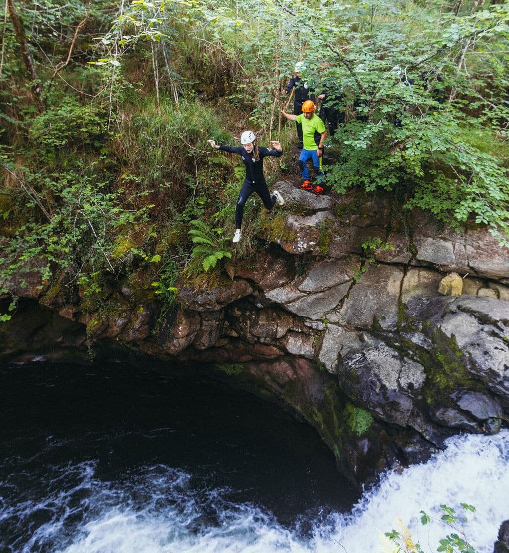 canyoning springen