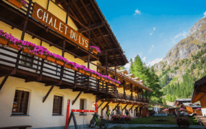 chalet du lys hotel zomer
