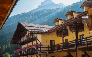 chalet du lys zomer buiten
