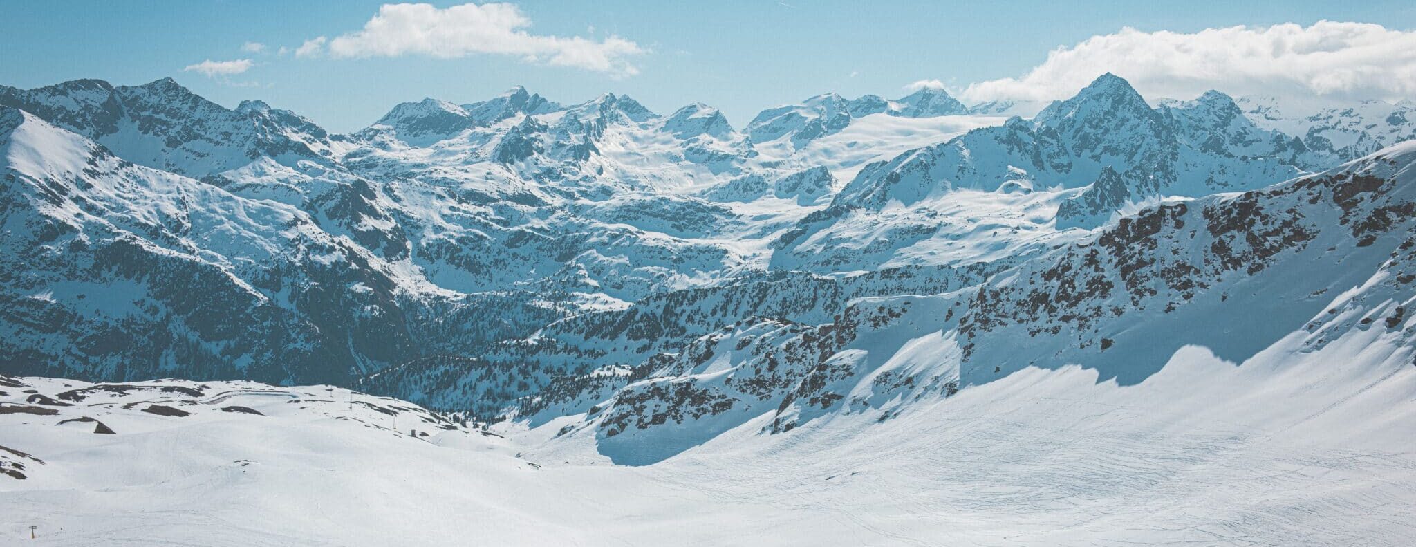 la thuile bergen uitzicht