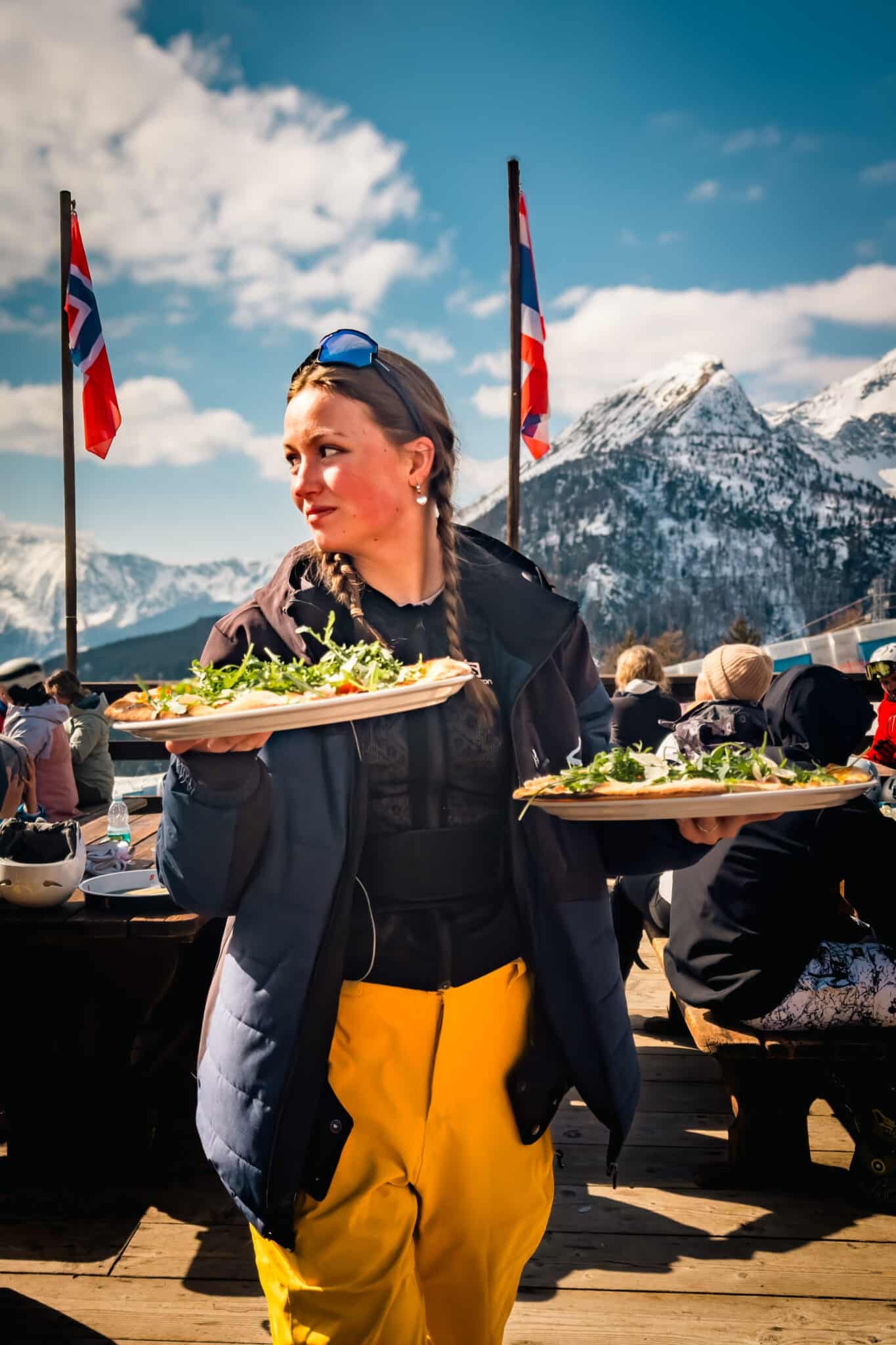 pizza ski