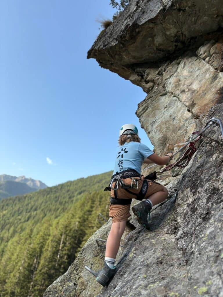 via ferrata family peaks